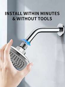 Vòi sen vuông 4 inch thời trang này đa chức năng và thiết thực, mang đến luồng nước mạnh mẽ và sang trọng. Sản phẩm có vòi phun silicon nhỏ gọn và thiết kế đầu vòi sen gắn tường có thể tháo rời. Hình dạng vuông tối giản và chất liệu nhựa bền chắc, kết hợp với công nghệ tiết kiệm nước áp suất cao, mang đến trải nghiệm tắm như mưa rào. - Nhiều màu - Xem 11