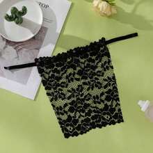 Áo ngực ren phối không đường may dành cho nữ, áo ngực ngắn hở lưng gợi cảm với dây đeo vô hình, phù hợp cho váy, đám cưới, tiệc tùng. - nhiều màu - Xem 11