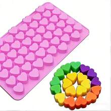 1/2pcs Heart-Shaped Silicone Chocolate & Gummy Candy Mold, Suitable For Handmade Gifts And Holiday Party Decorations - View 10
