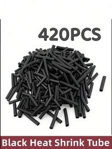 420pcs Heat Shrink Tubing, Diameter 3mm, Length 20mm - Multicolor - View 6
