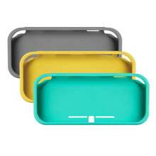 Silicone Case For Ninten Do Switch Lite, Anti-Slip Grip Protective Cover, Shockproof & Anti-Scratch Shell, Compatible With Nintendo Switch Lite (Yellow/Green/Grey) - View 3