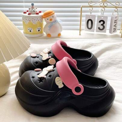 Dép xăng đan đế xuồng INS kiểu dáng mới mùa hè, đa năng, nhẹ, thoải mái, thích hợp đi biển, có mũi kín.