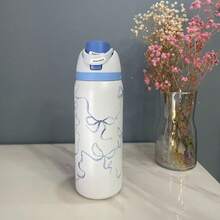 32 Oz Cup Boneyard Vacuum  Water Bottle Drinkware Tumbler Stainless Steel Thermal Mug Original Owalaowala Cold Hot Cup - Nhiều màu - Xem 10