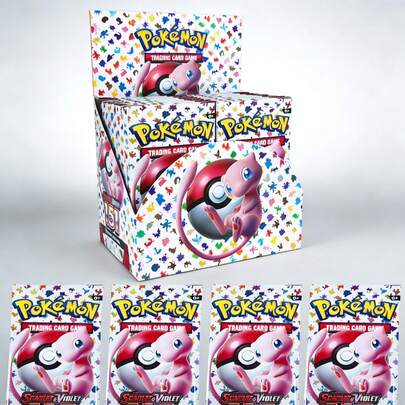  151 Pokemon 360/100/20/10pcs Vmax GX Vstar Cards,Creative Fun Cards, Anime Game Cards,Get 1 Extra Card For Every Pack