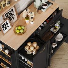Buffets & Sideboards - Black + MDF-1 - View 4