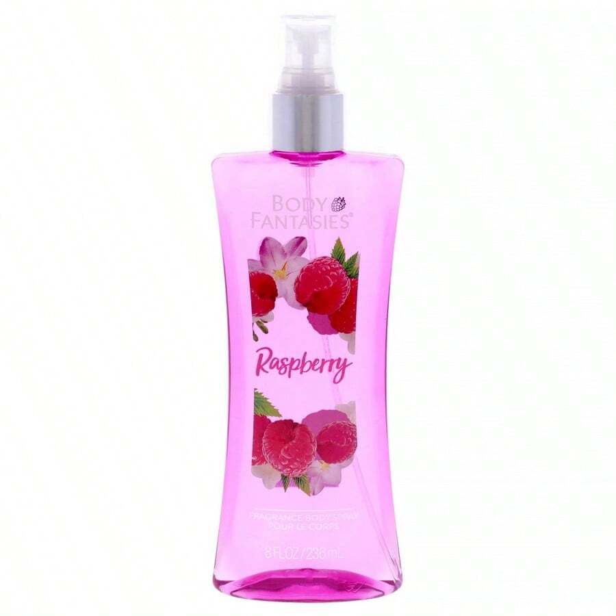 Raspberry Fragrance Body Spray By Body Fantasies For Women - 8 Oz Body Spray - Hoa - Xem 1
