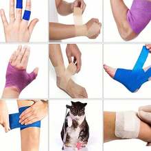 Self-Adhesive Pet Bandages, Dog Foot Wrap Cloth Shoes, Disposable Foot Covers For Going Out, Anti-Dirty Packing And Wrapping, Anti-Friction - View 4