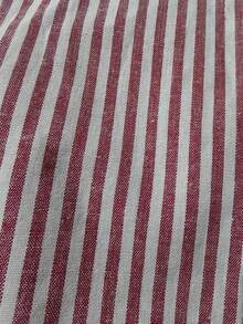 Women's Casual Vintage Drawstring Striped Wide Leg Loose Pants, Spring/Summer - Dusty Pink - View 6