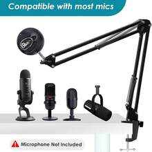 For Seiren V3 Mini Mic Boom Arm, Mic Desk Stand Compatible With Seiren V3 Mini, Microphone Boom Arm For Gaming, Home And Office Recording. - one-size - View 5