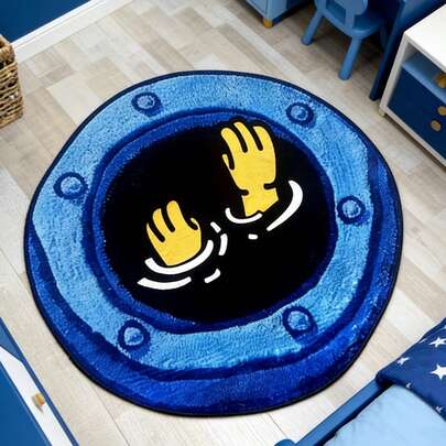 1 tấm thảm trang trí cửa sổ hình tàu vũ trụ dễ thương, thảm trang trí, thảm chơi game dễ thương, thảm trang trí, trang trí phòng ngủ, thảm nhỏ, thảm trải sàn, trang trí nhà cửa, thảm ngoài trời, thảm có thể giặt, quà tặng tốt nghiệp