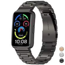 Stainless Steel Adjustable Strap Replacement Band For Huawei Watch 11 Pro/11, High Quality Bracelet Wristband For Huawei Band 11 Pro, Suitable As Gifts For Male And Female Students - Multicolor - View 3