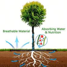 5 tấm phủ gốc cây không dệt, thảm cỏ cho gốc cây, thảm bảo vệ cỏ cho gốc cây, tấm che chắn giữ ẩm, thoáng khí, ngăn ngừa sự phát triển của rễ cây và cỏ dại, không cần cắt tỉa. - A - Xem 5