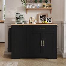Buffets & Sideboards - Black + MDF-1 - View 12
