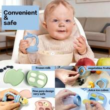 Khuôn làm kem que silicon cho bé kèm que, khuôn làm kem que đầu tiên cho bé, hộp đựng thức ăn cho bé, dụng cụ làm món tráng miệng đông lạnh, khuôn làm kem que, thích hợp cho trẻ sơ sinh và trẻ nhỏ, vật dụng thiết yếu cho bé, tiện lợi và chất lượng cao. - Nhiều màu - Xem 5