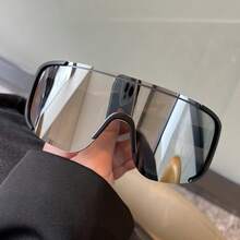1pc Unisex Outdoor Hiking Fashion Glasses, Suitable For Mountain Biking, Windproof And Sandproof, For Mountaineering Protection - Multicolor - View 13