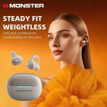 Monster D09 Wireless Headphones, Open-Ear Design, New Noise Cancellation, Sports & Gaming, Long Battery Life - View 4