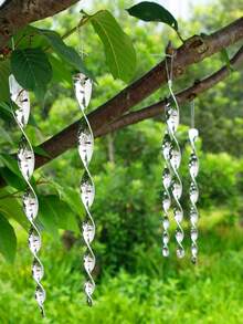 Thiết bị xua đuổi chim phản quang, que xua đuổi chim phản quang hai mặt, xua đuổi hiệu quả các loài chim như chim bồ câu khỏi nhà cửa, vườn tược và thuyền bè, thiết bị xua đuổi chim hai mặt phản quang cao cấp được nâng cấp. - Máy đuổi chim - Xem 6
