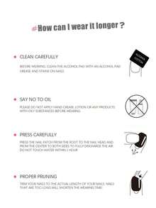 10pcs Champagne Rhinestone Nail Art Set. Includes Water Drop French Press-On Nails, Elegant Brown Flower Decals, Bow Nail Jewelry, Leopard Print Gel Nail Stickers, With Nail Tools (1 Jelly Sticker + 1 Nail File). Available In 3 Shapes: Almond, Duck Mouth, Coffin. Suitable For Autumn/Winter, Gatherings, Daily Wear, Parties Nail Supplies Handmade Press On Nails - 多色 2 - 查看 8