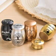 Bình đựng tro cốt cá nhân hóa, bình đựng tro cốt khắc chữ, bình đựng tro cốt, bình đựng tro cốt dùng trong tang lễ, bình đựng tro cốt người, bình đựng tro cốt tùy chỉnh, đài tưởng niệm tro cốt, bình tưởng niệm nhỏ và bình đựng tro cốt hình cây sự sống. - Nhiều màu - Xem 3