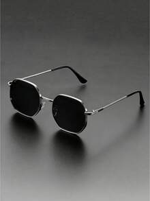 1PC Retro And Minimalist Thin-Framed Ladies' Sunglasses, Suitable For Outdoor Activities, They Can Enhance Your Facial Shape. - Multicolor - View 5