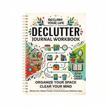 365-Day Decluttering Plan Guidebook, Practical Home Organization And Planning, Ideal Gift - Rectangle - View 1
