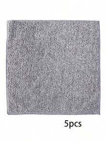 Khăn lau bát đĩa sợi than tre dày dặn, chất tẩy dầu mỡ nhà bếp, khăn lau bát đĩa không xơ, miếng cọ rửa thấm hút cao, khăn lau chùi. - A - Xem 9