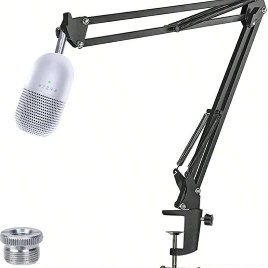 For Seiren V3 Mini Mic Boom Arm, Mic Desk Stand Compatible With Seiren V3 Mini, Microphone Boom Arm For Gaming, Home And Office Recording. - one-size - View 1