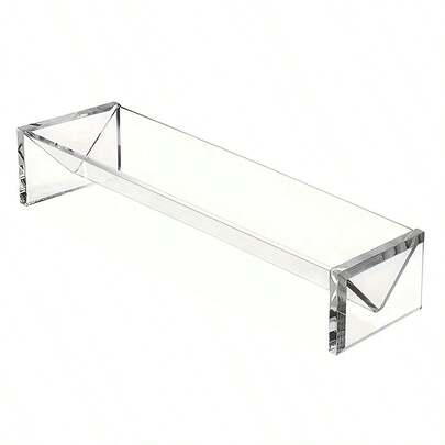 1pc Transparent Cookie Stand, Self-Service Macaron Tower Type Dessert Tray, Cookie Rack, Catering Supplies