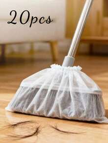 Disposable Non-Woven Fabric Broom Dust Cover (Net) Floor Hair Cleaning Cover, Crevice Dust And Pet Hair Adsorption Cleaning Tool - Multicolor - View 9