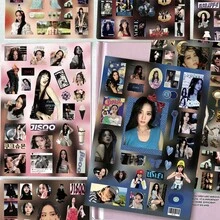 8张Lisa贴纸，高品质韩版ins风涂鸦创意剪贴簿贴纸，防水贴纸；Jisoo涂鸦贴纸，创意墙贴，防水贴纸套装 - 彩色 - 查看 7
