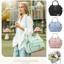 Ba lô đeo vai cỡ lớn, nhẹ, đa năng, túi đựng đồ du lịch, túi đựng tã, túi cho mẹ, túi nữ mới thịnh hành, túi du lịch đa dụng. - Nhiều màu - Xem 2