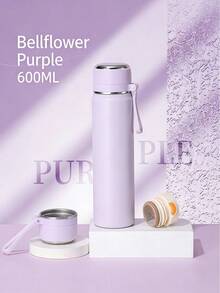 Bình nước giữ nhiệt chân không bằng thép không gỉ, quai đeo chất lượng cao, dung tích lớn, thiết kế tối giản, dễ mang theo. - Nhiều màu - Xem 1