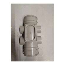 Polypipe SA44 110mm Soil Access Pipe With 4 Bosses - C - View 1