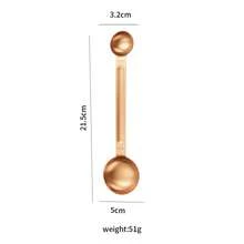 1pc Magnetic Measuring Spoon Set, Double-Sided Design For Liquid & Dry Ingredients - Can Be Placed In Spice Jars, Precise Measurement - 403 Stainless Steel - View 15