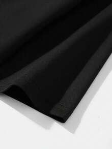 Black Loose T-Shirt With The Words "I Love Being Gigi" And Colorful Sunflower Leopard Print For Casual Wear Juneteenth, Daily Wear, Minimalist Style, Skin-Friendly Softness, Unisex Fit, Vintage Vibe - 黑色 - 查看 3