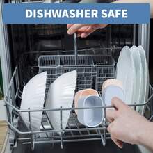 3盎司/85克可重复使用猫粮罐盖及储物容器，2.56英寸/65毫米硅胶气密密封圈，防漏设计，适用于湿猫粮，锁住新鲜，防止溢出 - 200ml - 查看 7