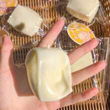 1个超柔软湿润豆腐慢回弹减压捏捏乐玩具，舒缓压力，放松心情，节日、生日礼物，完美之选 - 彩色 - 查看 6