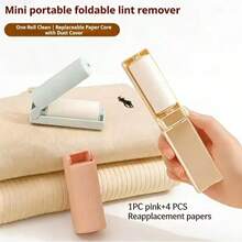 Máy hút bụi vải mini có thể gập lại, xoay 180°, có nắp đậy chống bụi, độ bám dính cao, dùng tại nhà/khi đi du lịch/văn phòng. - A - Xem 14