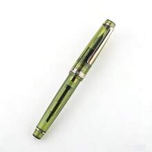 金豪82透明树脂钢笔，M尖（0.7mm），办公学习书写礼品笔 - 82 - 查看 12