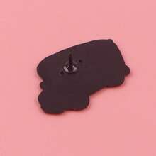 3件套黄色校车珐琅徽章套装 趣味卡通汽车胸针 翻领别针 徽章 背包服装配饰 时尚饰品 朋友礼物 - 黃色 - 查看 8