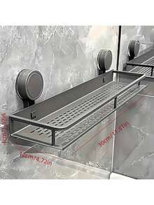 1 Giá đựng đồ dùng nhà tắm gắn tường chống gỉ có giác hút - Kệ nổi chắc chắn, bề mặt được đánh bóng, giá để đồ tiết kiệm không gian trong phòng tắm để đựng dầu gội, xà phòng và đồ dùng vệ sinh cá nhân, khay đựng đồ dùng nhà tắm. - Nhiều màu - Xem 10