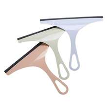 1pc Soft Rubber Glass Scraper Window Cleaning Tool Bathroom Floor Tile Wiper Glass Cleaner Cleaning Glass Scraper - Multicolor - View 5
