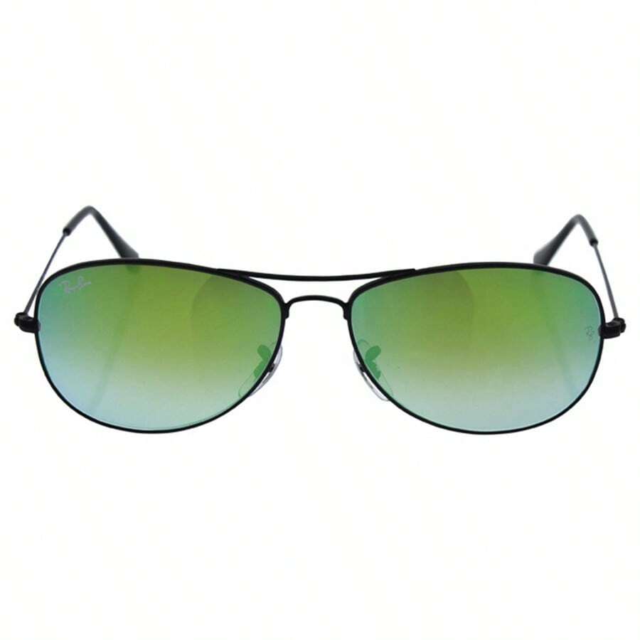 Ray Ban Rb 3362 002-4J Cockpit - Black-Green Gradient Flash By Ray Ban For Unisex - 59-14-135 Mm Sunglasses - 白色 - 查看 1