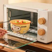SNOOPY Cartoon Ceramic Bowl, Microwave , Rice Bowl, Household Tableware, Noodle Bowl, Birthday Gift - Multicolor - View 4