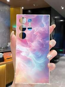 1 pieza Funda de teléfono suave y transparente con degradado de color compatible con Huawei Honor, Galaxy A04e/12/A13/A14/A34/A50/A52/A53/A54/S21/S22/S23/S24/S25/S25Ultra/S25FE/S26/S26 PLUS/S26 ULTRA/S26 EDGE, 6A/7A/8A, 12T/13T/15T/15T Pro - transparente - Ver 6