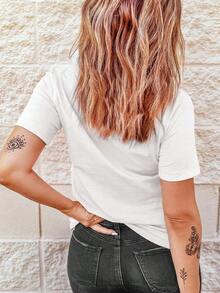 Women T-Shirts - White - View 2