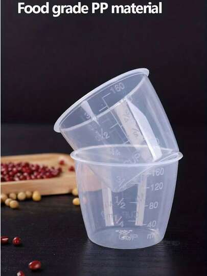 5.41盎司耐热米量杯，带刻度 - 非常适合电饭煲使用