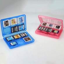 1pc NDS Game Card Case, 3DS 28-In-1 Game Card Holder, 24-In-1 Game Card Box, Universal 3DS Cartridge Storage Case - View 6