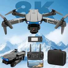E88 Pro Foldable Drone With 8K Dual Camera, Easy To Fly RC Quadcopter For Beginners, 360° Rolling Stunt, One Key Landing, Intelligent Hover, FPV Live Video, Portable Pocket Drone With Carry Case For Travel Outdoor Camping - View 4
