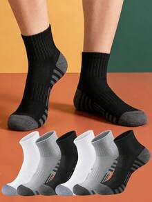 5/10/20 Pairs Of Sweat Absorbing Socks And Sports Socks - Multicolor - View 12